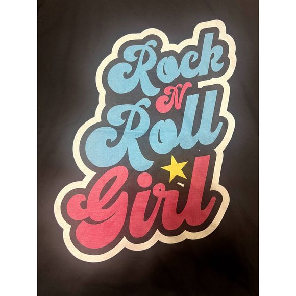 Retro Design Women's Rock N Roll Retro Costume Sweatshirt SZ L:NWOT - Picture 2 of 4